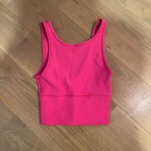 Lululemon Sonic Pink Power Pivot Tank